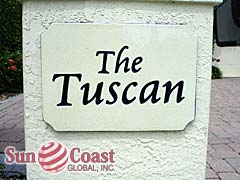 Tuscan Signage